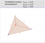 Háromszög súlyvonala 4.